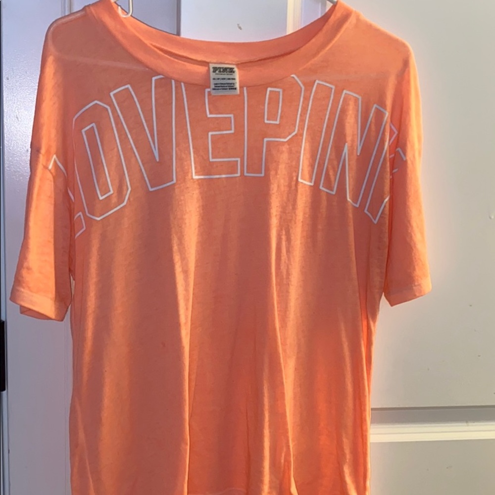 Coral VS Pink Tee